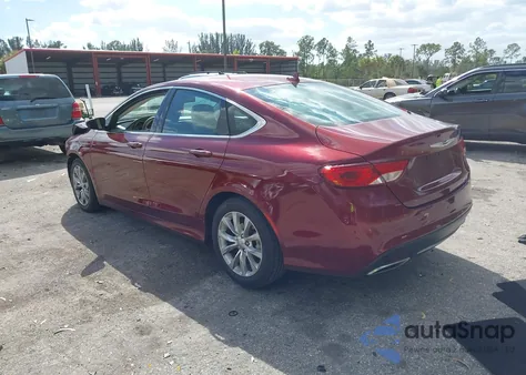 2015 Chrysler 200 C from USA, damaged, VIN 1C3CCCCG9FN514394